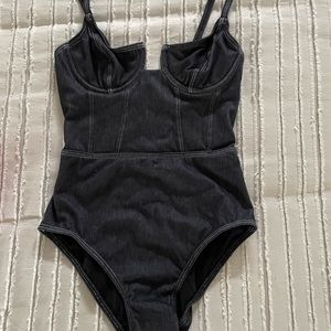 WeWoreWhat Chambray One Piece XS